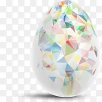 复活节白色几何彩蛋-空若网 复活节白色几何彩蛋-空若网