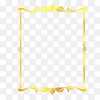 潮流烫金奢华大气边框免抠图-空若网 潮流烫金奢华大气边框免抠图-空若网