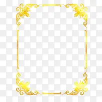 潮流烫金奢华边框免抠图-空若网 潮流烫金奢华边框免抠图-空若网