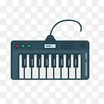 灰色扁平化钢琴-空若网 灰色扁平化钢琴-空若网