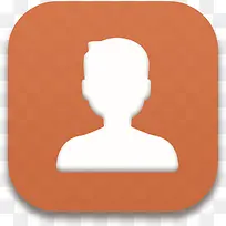 手机联系人应用图标logo设计-空若网 手机联系人应用图标logo设计-空若网