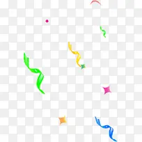 漂浮彩带-空若网 漂浮彩带-空若网