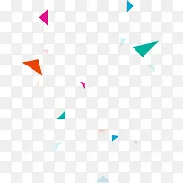三角形彩色飘落卡通背景-空若网 三角形彩色飘落卡通背景-空若网