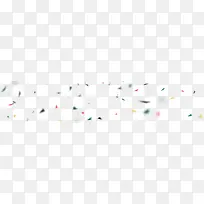 彩屑三角形不规则飘落-空若网 彩屑三角形不规则飘落-空若网