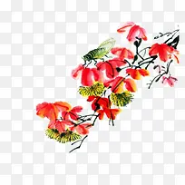 树枝上的知了-空若网 树枝上的知了-空若网