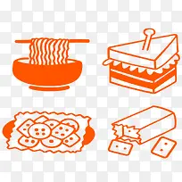 卡通蛋糕食品透明png-空若网 卡通蛋糕食品透明png-空若网