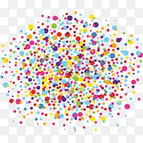 节日派对彩色波点-空若网 节日派对彩色波点-空若网
