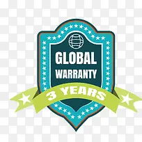 卡通蓝色的盾牌标签设计-空若网 卡通蓝色的盾牌标签设计-空若网