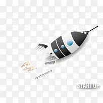 火箭与黑板矢量素材,-空若网 火箭与黑板矢量素材,-空若网