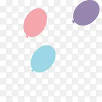 卡通手绘彩色气球-空若网 卡通手绘彩色气球-空若网