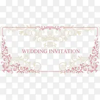婚礼邀请函花纹装饰-空若网 婚礼邀请函花纹装饰-空若网