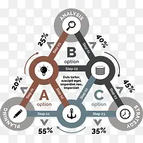 商务策略组合图表-空若网 商务策略组合图表-空若网