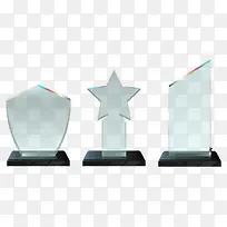 玻璃奖杯颁奖矢量-空若网 玻璃奖杯颁奖矢量-空若网