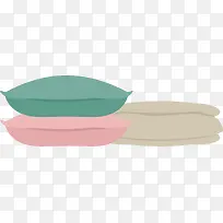 手绘多彩枕头被子-空若网 手绘多彩枕头被子-空若网