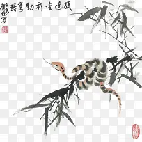 ˮī������֦��-������