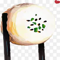 手绘生煎包-空若网 手绘生煎包-空若网