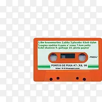 橙色录音带-空若网 橙色录音带-空若网