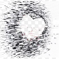 创意时尚墙体裂口元素-空若网 创意时尚墙体裂口元素-空若网