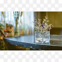 唯美透明玻璃花盆-空若网 唯美透明玻璃花盆-空若网