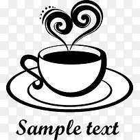 手绘热咖啡素材-空若网 手绘热咖啡素材-空若网