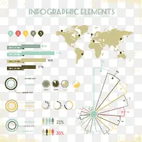 古典复古PPT数据展示图矢量素材-空若网 古典复古PPT数据展示图矢量素材-空若网