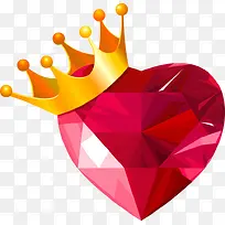 红色爱心宝石-空若网 红色爱心宝石-空若网