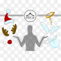 圣诞节日素材元素-空若网 圣诞节日素材元素-空若网