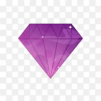 卡通矢量紫色宝石图-空若网 卡通矢量紫色宝石图-空若网