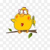 戴眼镜的鸟-空若网 戴眼镜的鸟-空若网