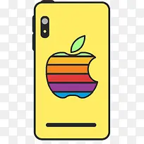 苹果LOGO矢量手机壳-空若网 苹果LOGO矢量手机壳-空若网