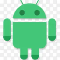 绿色的安卓机器人图标-空若网 绿色的安卓机器人图标-空若网
