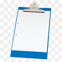 纸剪贴板蓝色材料剪贴板-空若网 纸剪贴板蓝色材料剪贴板-空若网