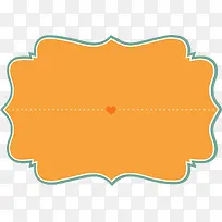 橙色简约徽章-空若网 橙色简约徽章-空若网