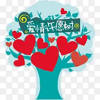爱情许愿树-空若网 爱情许愿树-空若网