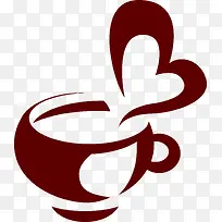 爱心咖啡饮料图-空若网 爱心咖啡饮料图-空若网