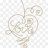 咖啡色love爱心-空若网 咖啡色love爱心-空若网