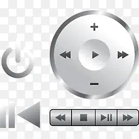 播放按钮效果图矢量图-空若网 播放按钮效果图矢量图-空若网