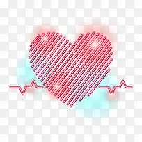 情人节美丽红色爱心-空若网 情人节美丽红色爱心-空若网