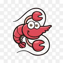 卡通虾PNG下载-空若网 卡通虾PNG下载-空若网