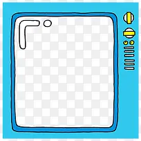 手绘电视机-空若网 手绘电视机-空若网