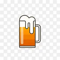 啤酒杯矢量图-空若网 啤酒杯矢量图-空若网