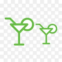 时尚酒杯矢量图-空若网 时尚酒杯矢量图-空若网