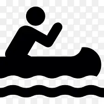 独木舟比赛图标-空若网 独木舟比赛图标-空若网