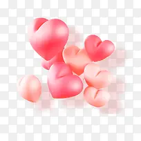 卡通手绘爱心气球-空若网 卡通手绘爱心气球-空若网
