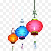 抽象彩色灯笼图案-空若网 抽象彩色灯笼图案-空若网