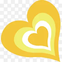 黄色爱心-空若网 黄色爱心-空若网