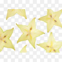 切片杨桃立体水果素材-空若网 切片杨桃立体水果素材-空若网