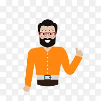 大胡子男人-空若网 大胡子男人-空若网