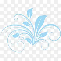 蓝色花纹-空若网 蓝色花纹-空若网