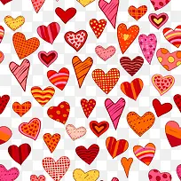 爱心心形底纹-空若网 爱心心形底纹-空若网